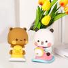 6.5cm Bubu Dudu Figure Model Bubu Dudu Panda Bear Figure Toys Cute Action Kawaii Bear Panda for Kids Birthday Christmas Gift