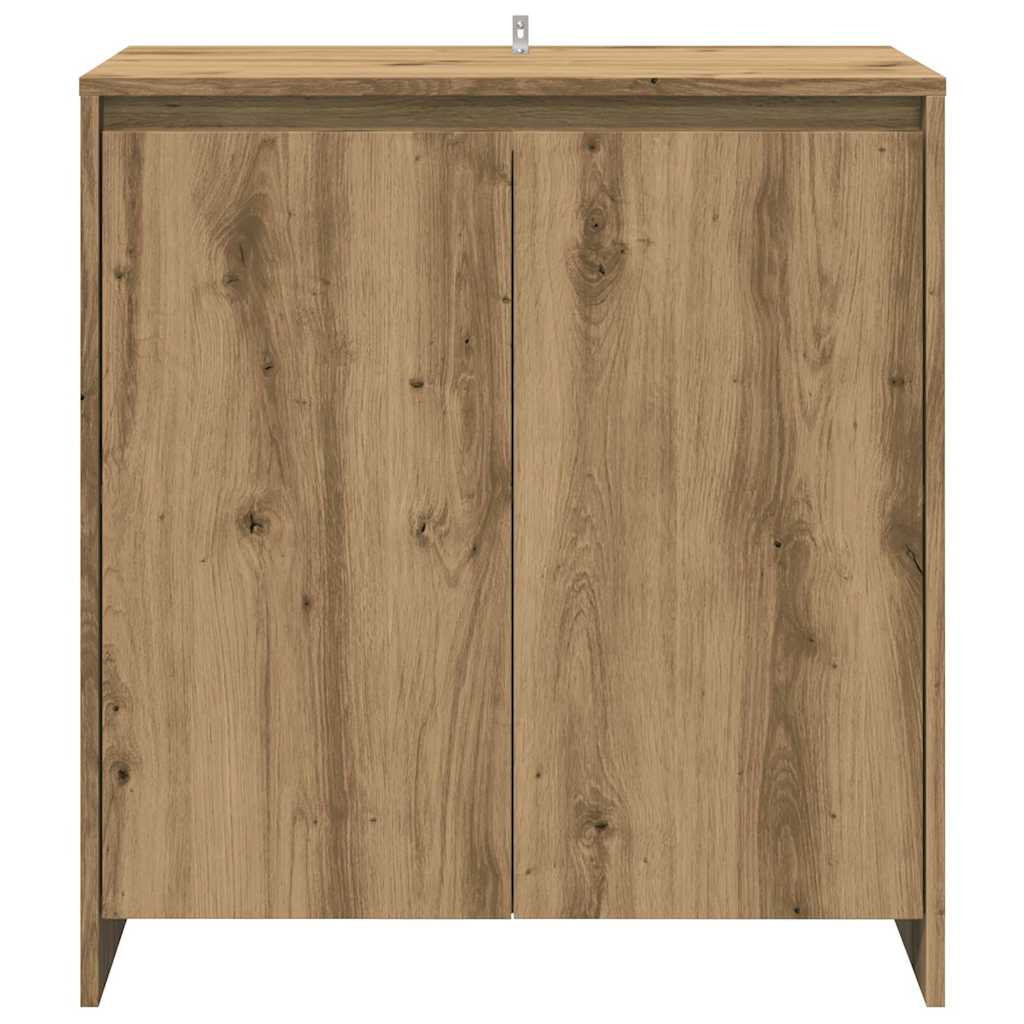 Vidaxl 2-Cz. Schrank, Artisan Eiche, 60x30x75 cm, Holzwerkstoff