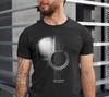 Akustisk Gitarr T-shirt Musiker Gitarrist Musik T-shirts Spelare Kortärmad Musikerpresenter T-shirt Pappa Present Gitarr Bomullskläder