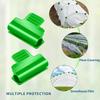 Greenhouse Film Clips Sunshade Net Fixing Clamp for Fiberglass Arch Hoop Grow Tunnel Garden Greenhouse Accessories Snap Clamp