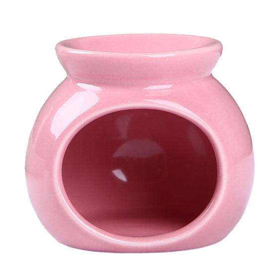 Essential Oil Burner Small Ceramic Tealight Candle Holder Scented Wax Melt Warmer Desk Aromatherapy Diffuser for Home Fragrance Decor