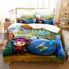 Beat Bugs Bettwäsche-Set Einzelbett Twin Full Queen King Size 3D-Druck Anime Bettbezug Bettlaken-Set für Erwachsene Kinder