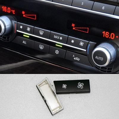 Car Fan Button Control Switch Cap Replacement Parts Protective Wind Air Conditioning Cover Accessories For BMW F10 F11 F01