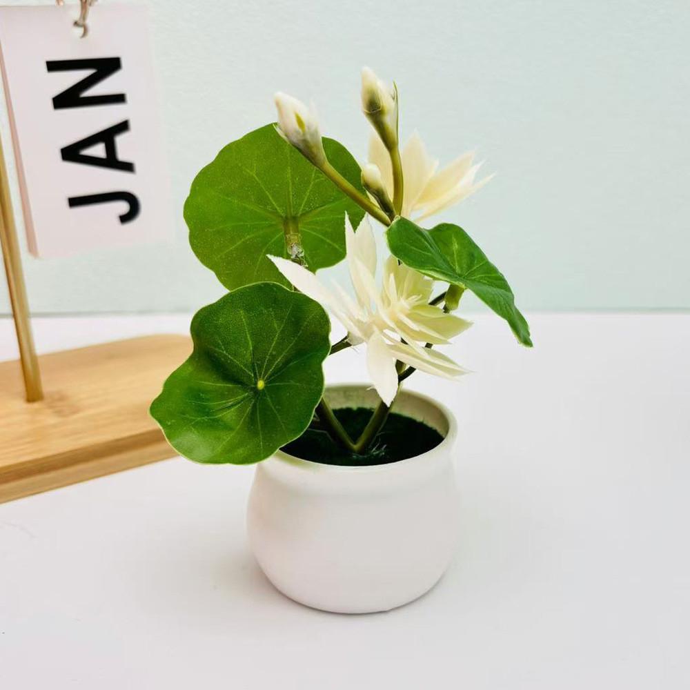 Künstliche Lotus Pflanze Indoor Dekoration Mit Kunststoff Und Seidenstoff Für Wohnzimmer Display