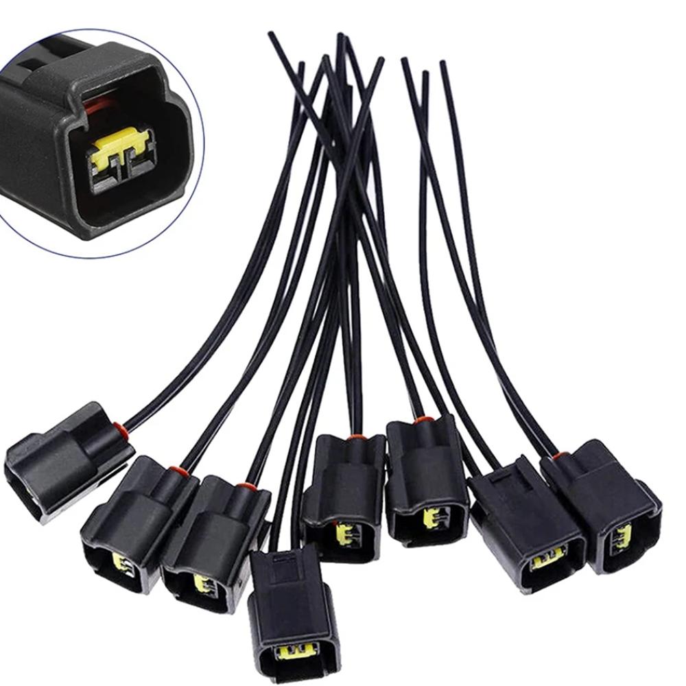 8Pcs Ignition Coil Harness Connector Plug For Ford Lincoln 4.6L 5.4L V8 6.8L V10