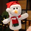 Cute Santa Claus, Elk, Snowman, Mouth Open, Parent-child Interactive Finger Puppets, Kindergarten Story-telling Hand Puppets