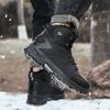 Men Summer Winter Casual Outdoor Sports Sneakers Breathable Comfortable LaceUp Casual Durable Hiking Shoes Anti slip Warm Plush Ankle Boots Lace