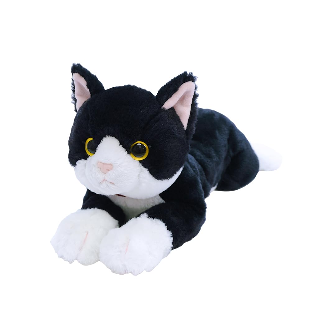 Soleil Citron Tour 16 x 47 x 15 Peluche Renouvellement Chat Mignon, Calico, Moyen, cm, Jouet, Édition, Animal, Chat, P-1523