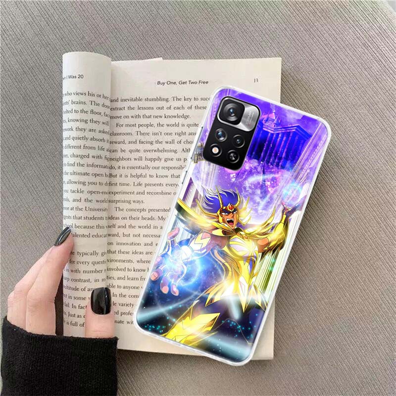Saint Seiya Knights Of The Zodiac Handyhülle Für Xiaomi Redmi Note 11 12 14 13 Pro Plus 5G 14S 4G 12S 10 10S 11T Pro 11S 11E Coq