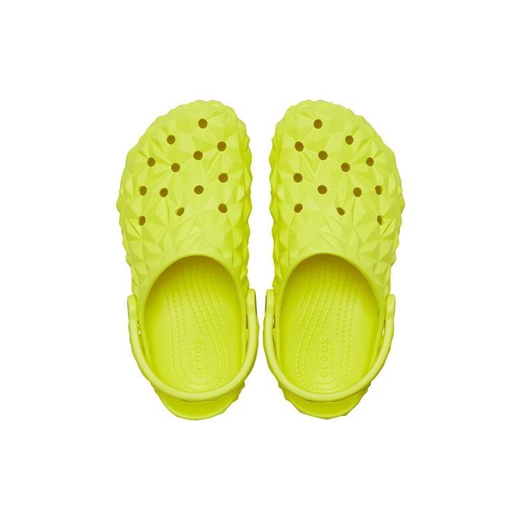 Crocs Saboti Geometrici Clasici 'Verde' Damă 209563-76M