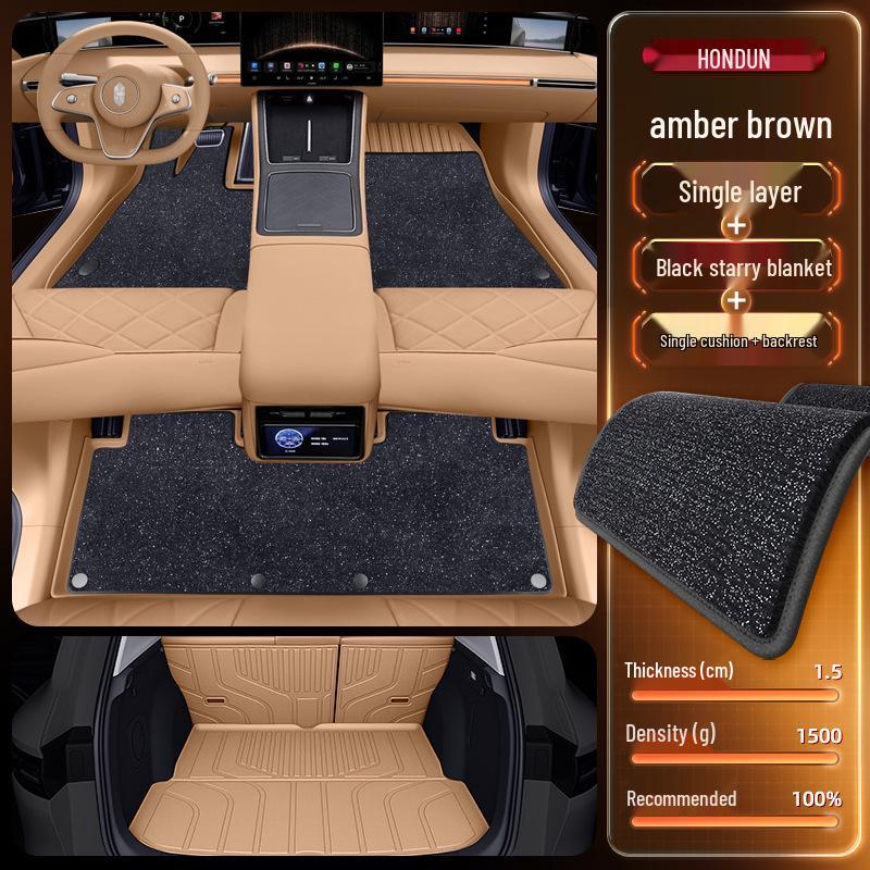 2026 Hongqi S9 TPE Fußmatten: Komplettes Innenraumteppich-Set für Fünfsitzer