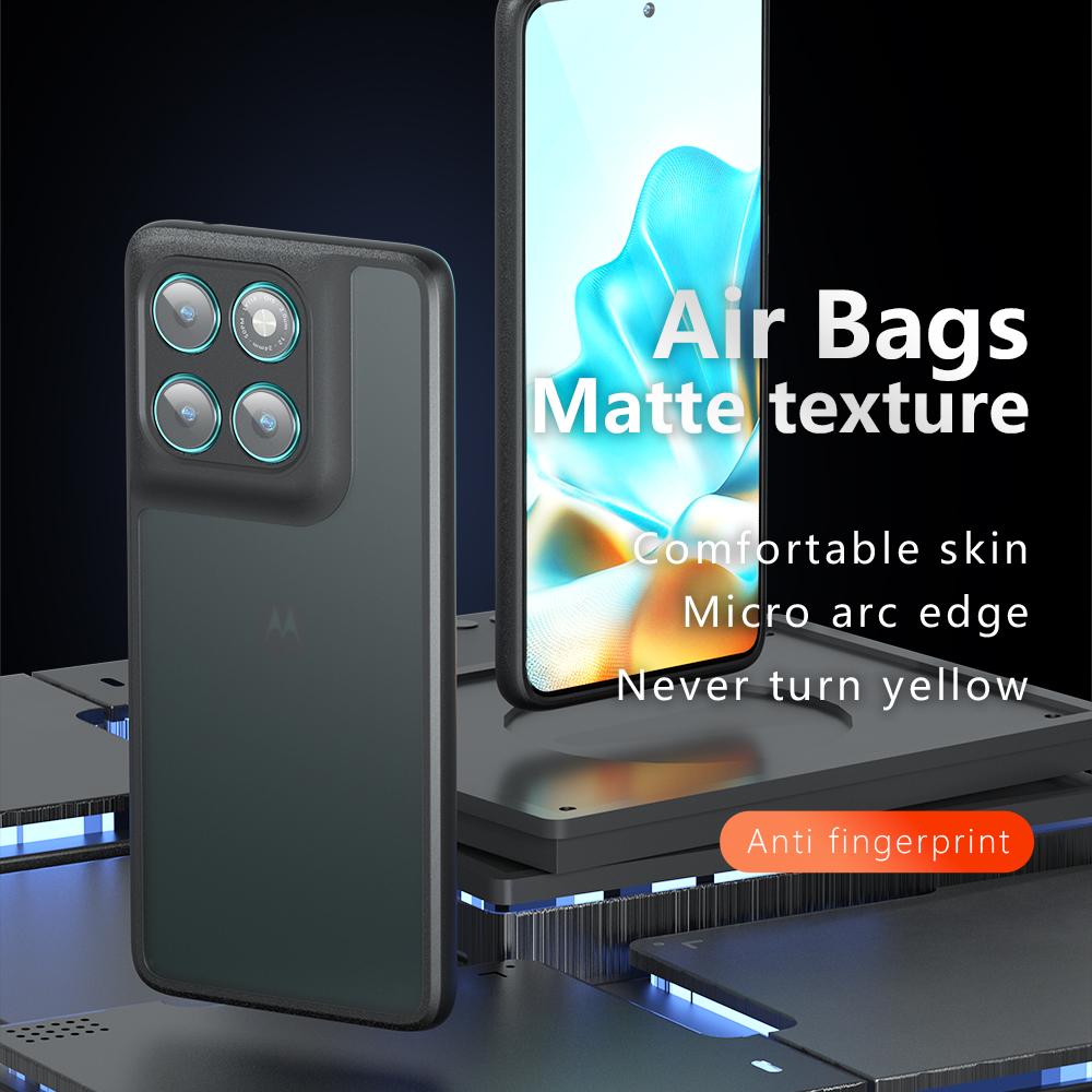 Matte Shockproof Case for Motorola Edge 60 Fusion Stylus Edge 50 Ultra Moto G85 G55 G35 Hard Bumper Soft Clear Back Cover