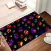 Rainbow Paw Print Carpets for Living Room Non-Slip Washable Rug Bedroom Decor Carpet Home E-sports Chair Rugs Washroom Floor Mat