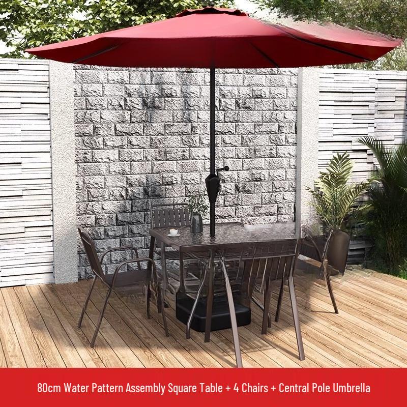 Outdoor Iron Patio Dining Set