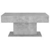 Vidaxl Coffee Table, Concrete Grey, 96X50X45 Cm