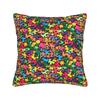 Pillow Case Pastel Candy Autism Awareness Puzzle Soft Pillow Cover For Wedding Party Home Decor Fashion Pillowcases
