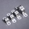 Stainless Steel U-Shaped Tube Clamp Metal Saddles Tube Pipe Clamp U Conduit Bracket For Heavy Duty Application