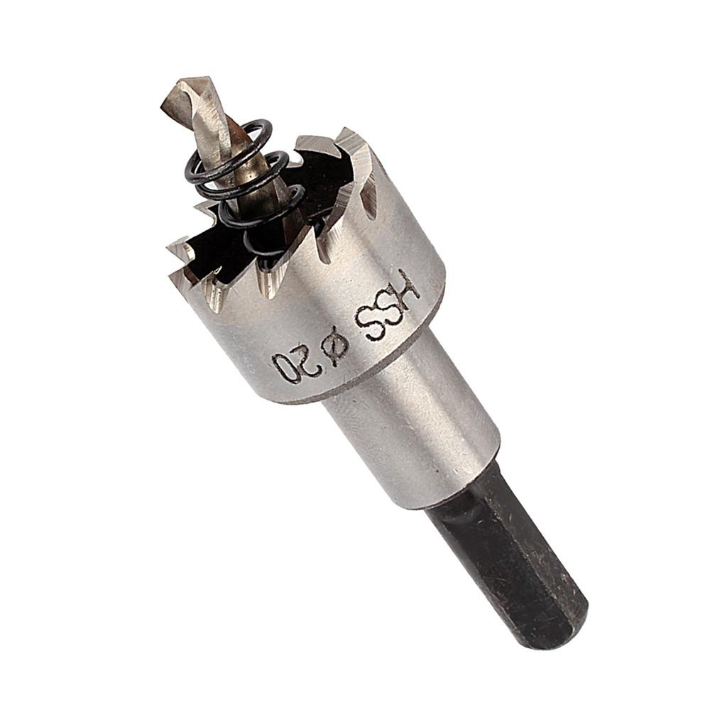 HSS 4341 Hole Saw Cutter Triangular Shank Heavy Duty Hole Saw Metal Drill Bit For Wood Drilling