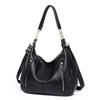 Zency Soft Genuine Leather Handbag High Quality Large Capacity Women's Hobos Shoulder Bags Elegant Classic Female Crossbody Bags