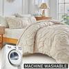 3D Rozenbloemen Getuft Dekbedovertrek Set Hoge Kwaliteit Microvezel Beddengoed Set King Queen Maat Zacht Luxe Dekbedhoes Kussenslopen