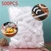 100/200/400pc Disposable Food Storage Cover Reusable Elastic Fresh Food Covers Stretch Wrap Bowl Dish Cover Fresh Keeping Bag Shower Cap