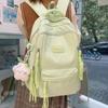 Women's Backpack Bow Embroidered Student Large Capacity Schoolbag
