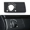 Auto Scheinwerfer Schalter Panel Abdeckung Trim Für Mercedes Benz W211 E Klasse 2003-2008