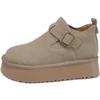 Suede Platform Women Shoes Flats Fashion Boots Woman 2025 Trend Winter Designer Walking Cozy Sport Casual Zapatos Mujer Sneakers