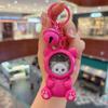 Panda & Capybara Luminous Keychain: Cute Night Light & Bag Pendant