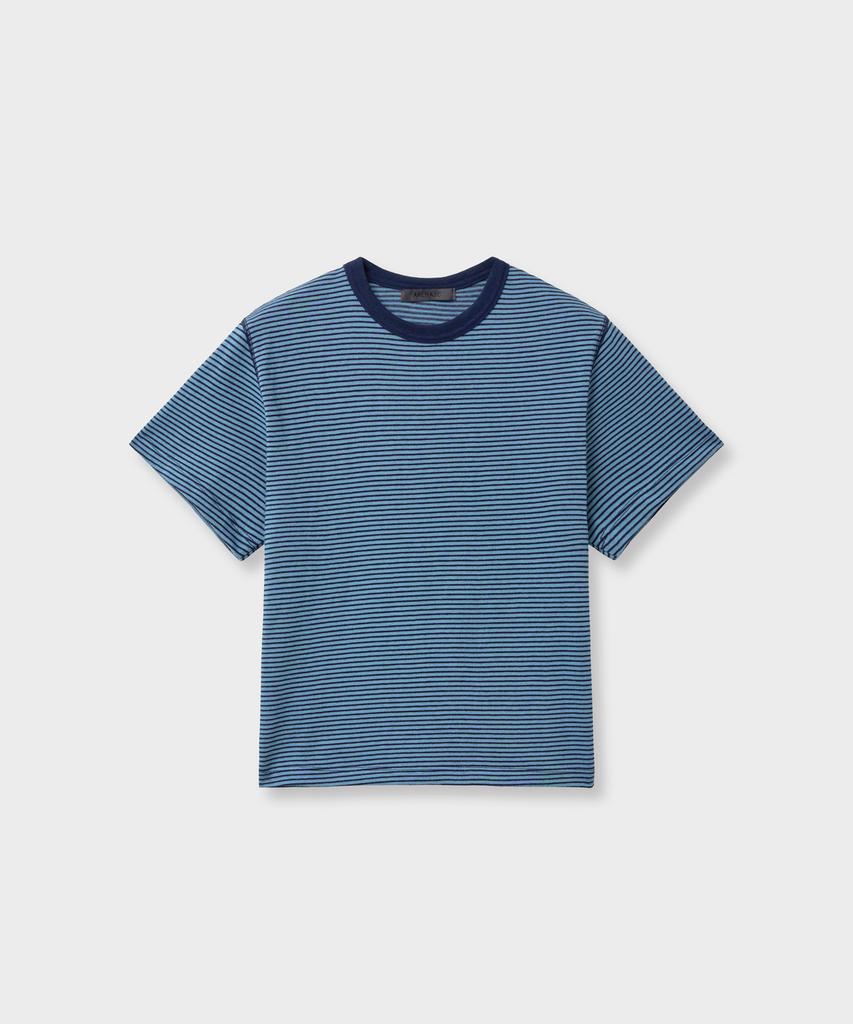 Aleukaig Stripe T-Shirt_Blue