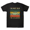 Car I’M Not Old I’M A Retro Vintage Black Short Sleeve Tee Unisex T-shirts