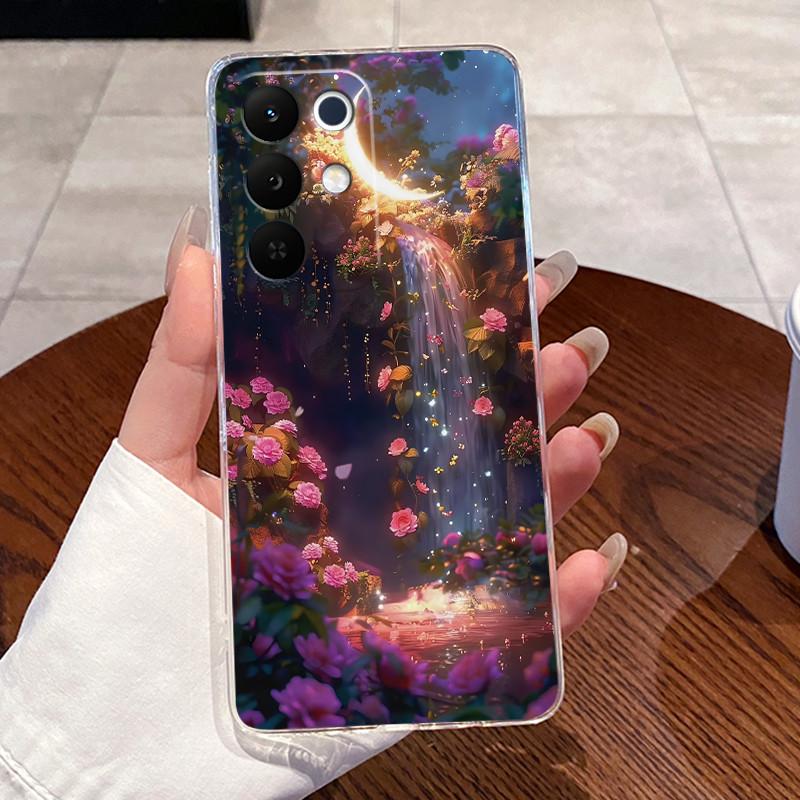 Phone Case For Realme C85 Pro C85pro 4G 2025 Casing Clear Luxury Cute Cat Rabbit Funny Fashion Love TPU Soft Silicone Back Cover