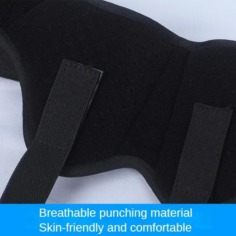 Adjustable Adult Hernia Belt Man Inguinal Groin Support Inflatable Hernia Bag With 2 Removable Compression Pads Pain Relief