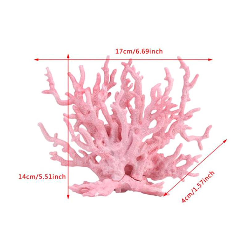 1Pcs Undersea Artificial Fake Coral Water Plants Landscape Fish Tank Ornaments