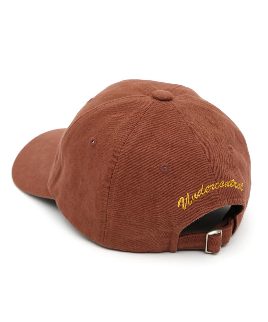 Eondeokeonteulol Four Seasons Washed Cotton Vintage Soft Top Basic Logo Ball Cap Unisex Baseball Cap Mfg Logo / Washed B B / Pepper