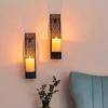 S-shaped Iron Wall Candle Holder Iron Art Wall Hanging Candle Holder European Patterned Candlestick