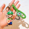 27 Styles Porte-clés Super Mario Bros Figurine d'Action Mignon Personnage de Dessin Animé Jouet Poupée Modèle Décoration Cadeau d'Anniversaire Enfant