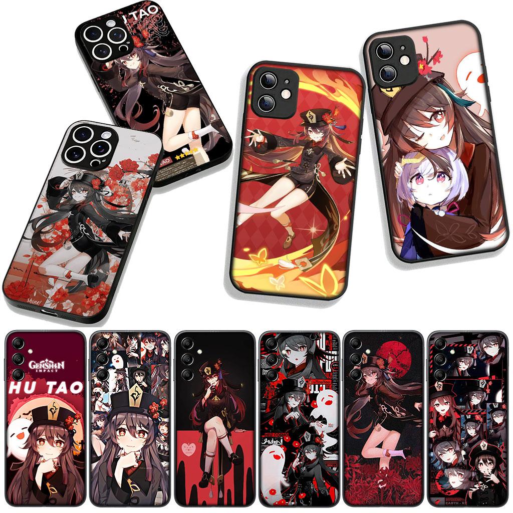 Genshin Impact Hu Tao HuTao Case for Motorola Moto G54 G05 G24 G45 G55 G75 G85 G15 G57 G86 Power Edge 50 30 Ultra Fusion neo Pro