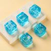 Schneeflocken Eiswürfel Anti-Stress Squishy Spielzeug Langsam zurückfedernder Stressabbau-Ball Dekompressions-Fidget-Spielzeug für Erwachsene Geburtstagsgeschenke