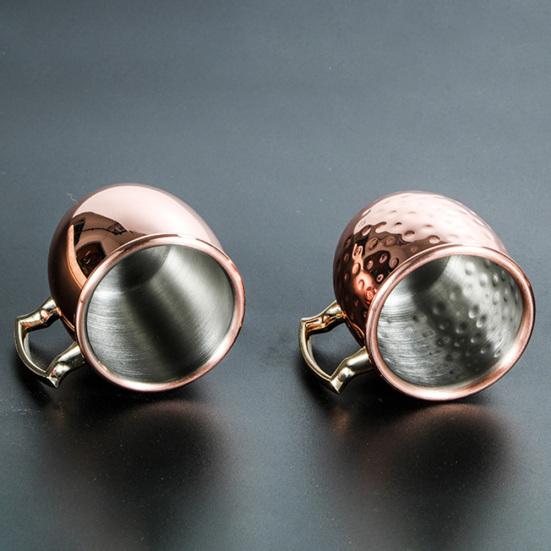 60ml Moscow Mule Mug Stainless Steel Beer Wine Water Milk Coffee Cup Drinkware