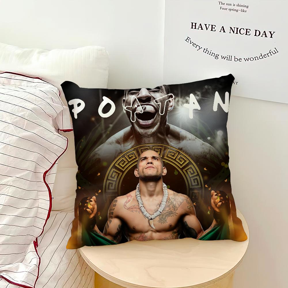 Athlete U-UFC-C Fighter A-Alex P-Pereira Poatan Living Room Headboard Office Cushion Bedroom Cushion Sofa Nap Time Pillow Case