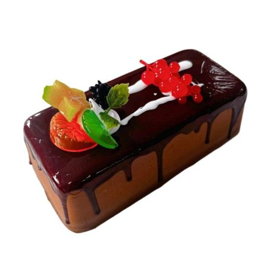 Realistic Ice Cream Fruit Cake Squeeze Toy Soft TPR Fidget with Dessert-Themed Designs Slow-Rising Stress Relief Gadgets for Kids