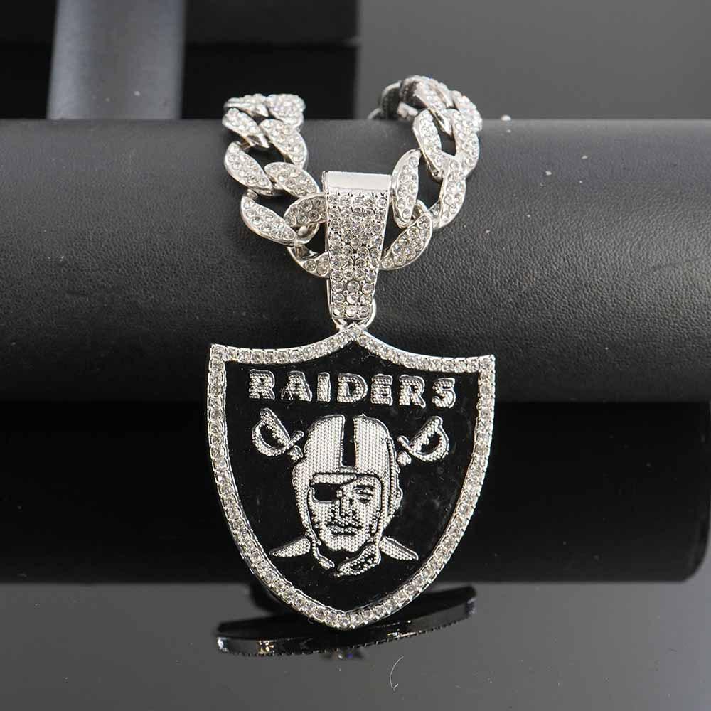 Assault Rugby Champion Necklace Pendant, European and American Hip-hop Street Dance Popular Accessory, Alloy Necklace