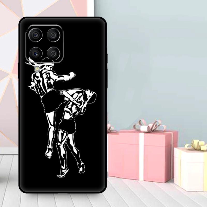 Muay Thai Fight Boxing Case For Samsung Galaxy M35 M56 M12 M06 M32 M52 M55 M15 M11 M13 M14 M16 M36 M31 M53 M34 M54