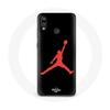 Case - Air Jordan - P20 Lite - Red - Flexible - Logo