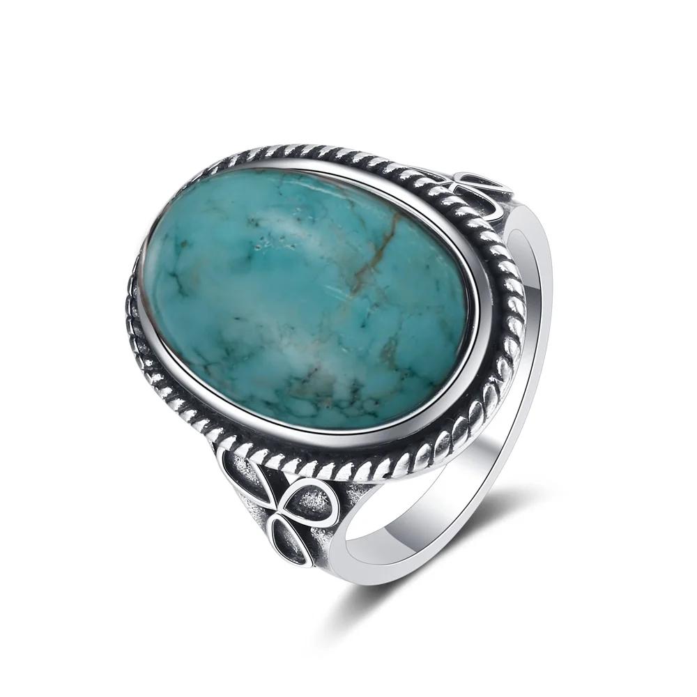 Natural Labradorite Flower CopperRetro  Rings Jewelry,Large Tiger Eye Gemstone Engagement Wedding Gift for Women Party Look