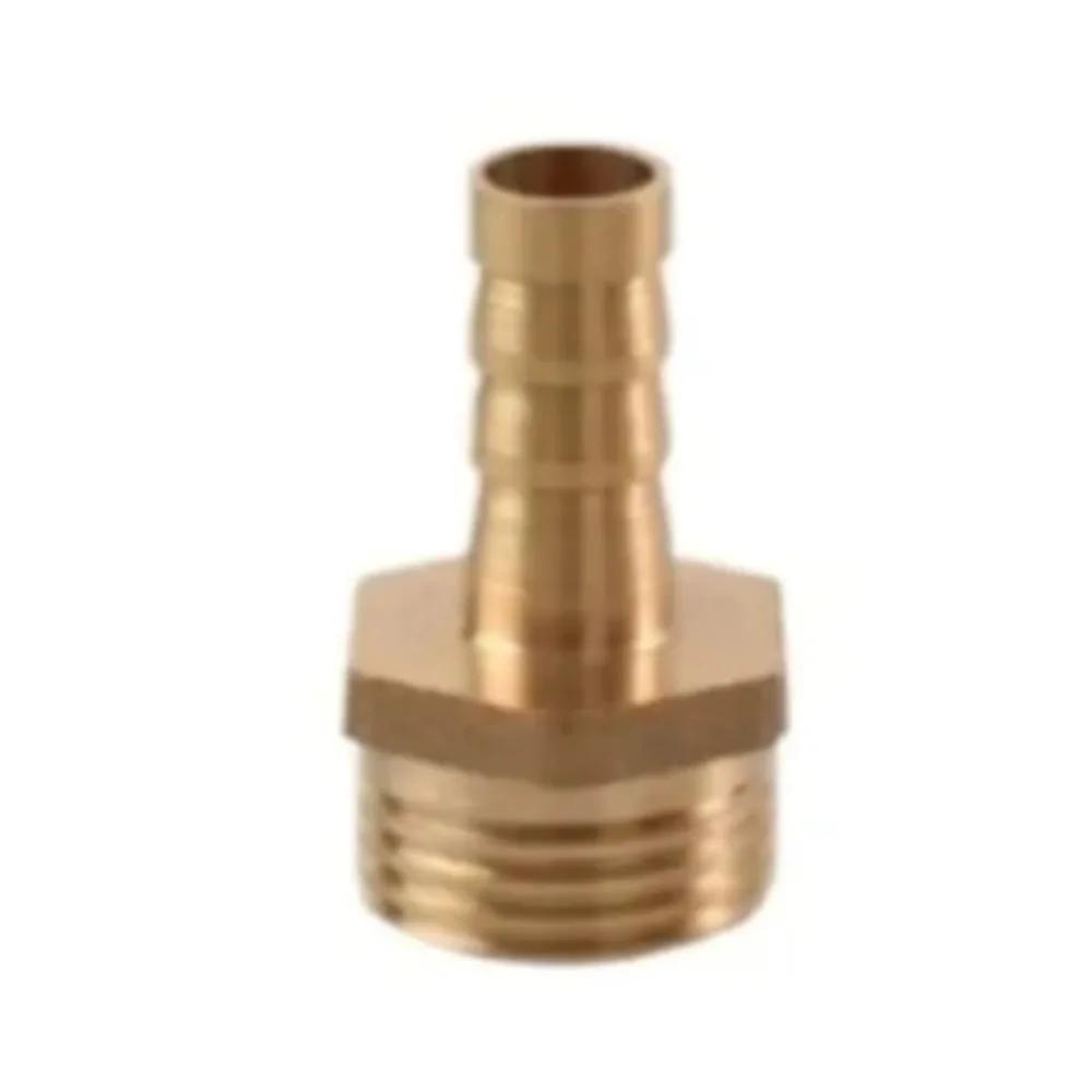 4mm 6mm 8mm 10mm 12mm 14mm 16mm 19mm 20mm 25mm Hose Barb X 1/8" 1/4" 3/8" 1/2" 3/4" 1" Male BSPP Brass Pipe Fitting Connector