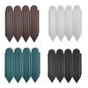 10 Pcs Garden Landscape Edging Panels No Digging Fence Border Connectable Fence Panels for Dividing Yard Flower Beds