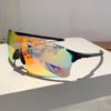 Oversized Sports Goggle New Mirror Outdoor Cycling Eyewear for Men Trendy Punk Fashion UV400 Protection Sunglasses