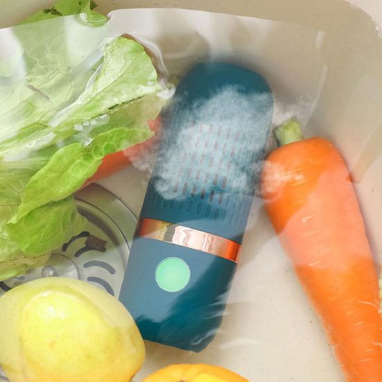 Fruit And Vegetable Cleaner Portable Wireless Capsule Food Purifier for Produce Waterproof 10-Min Detox Machine for Home Travel